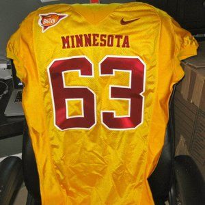 Minnesota Golden Gophers Nike '07 Game Worn Jersey